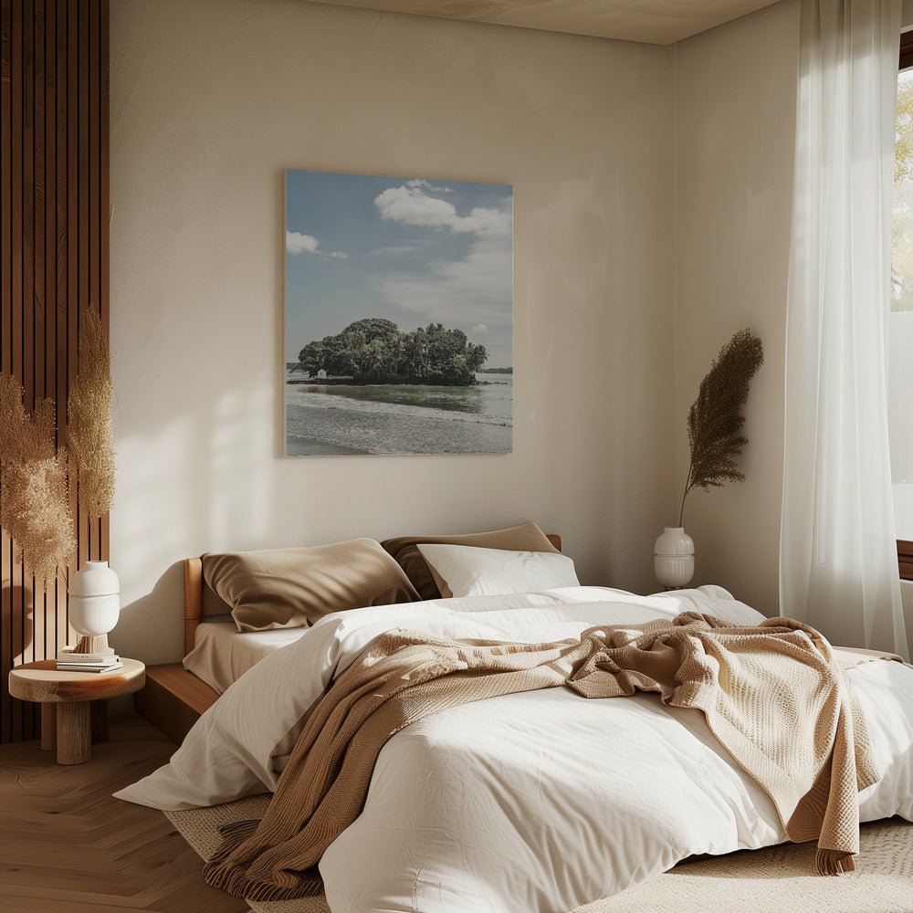 Serene Island landschap | Canvas