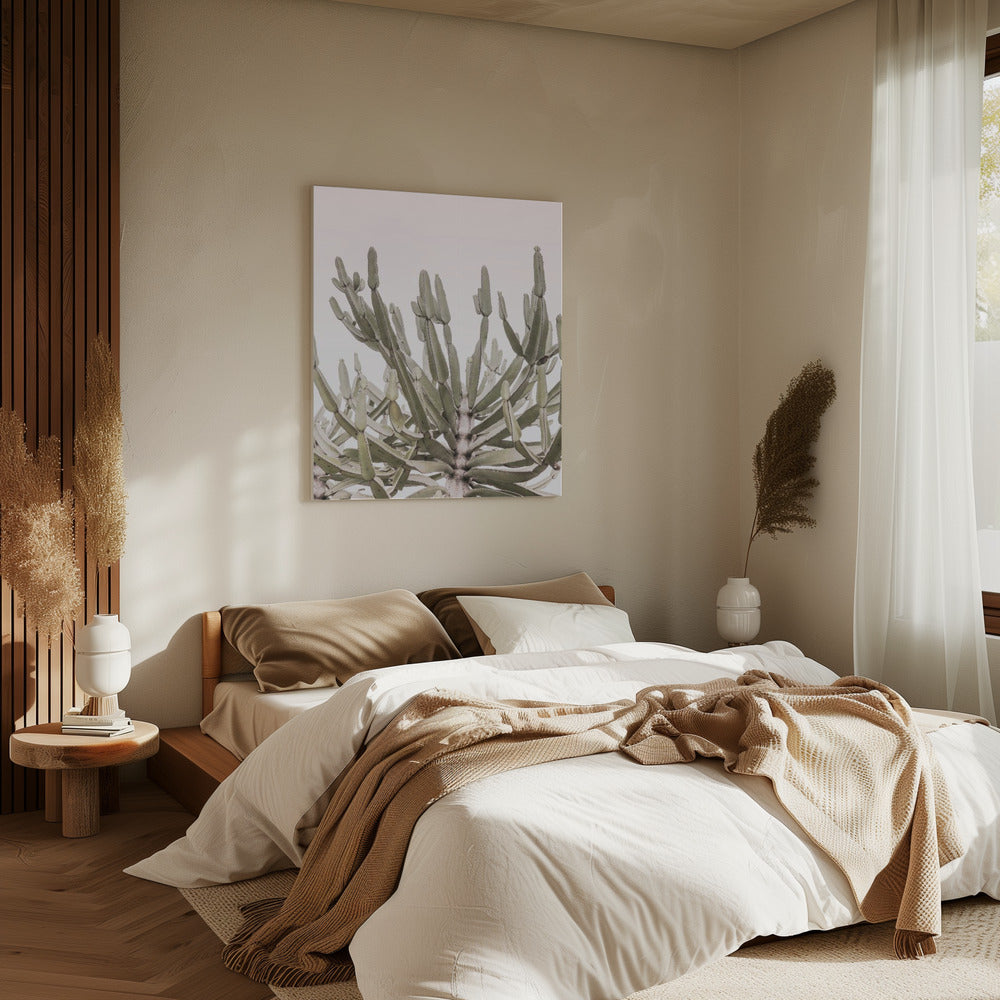 Serene Desert Growth | Canvas
