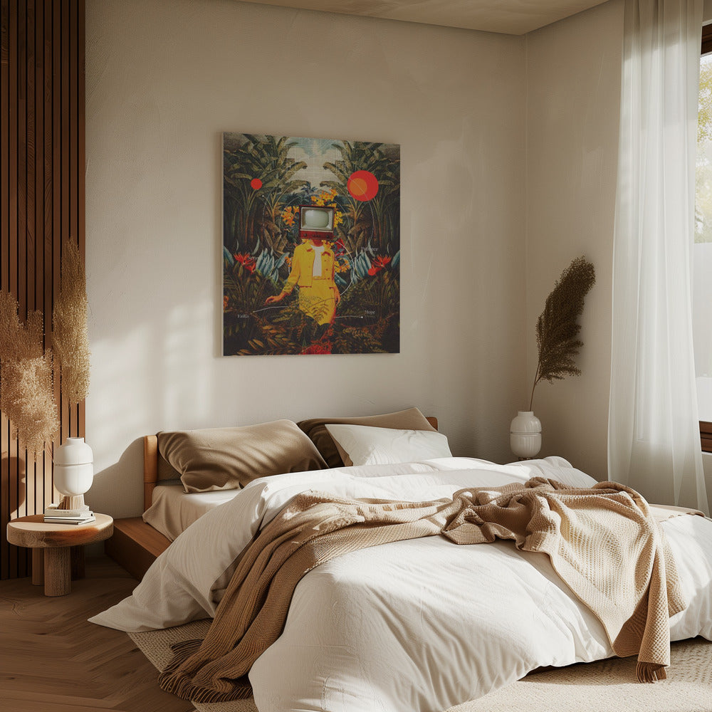 Zij kwam uit de wildernis | Canvas