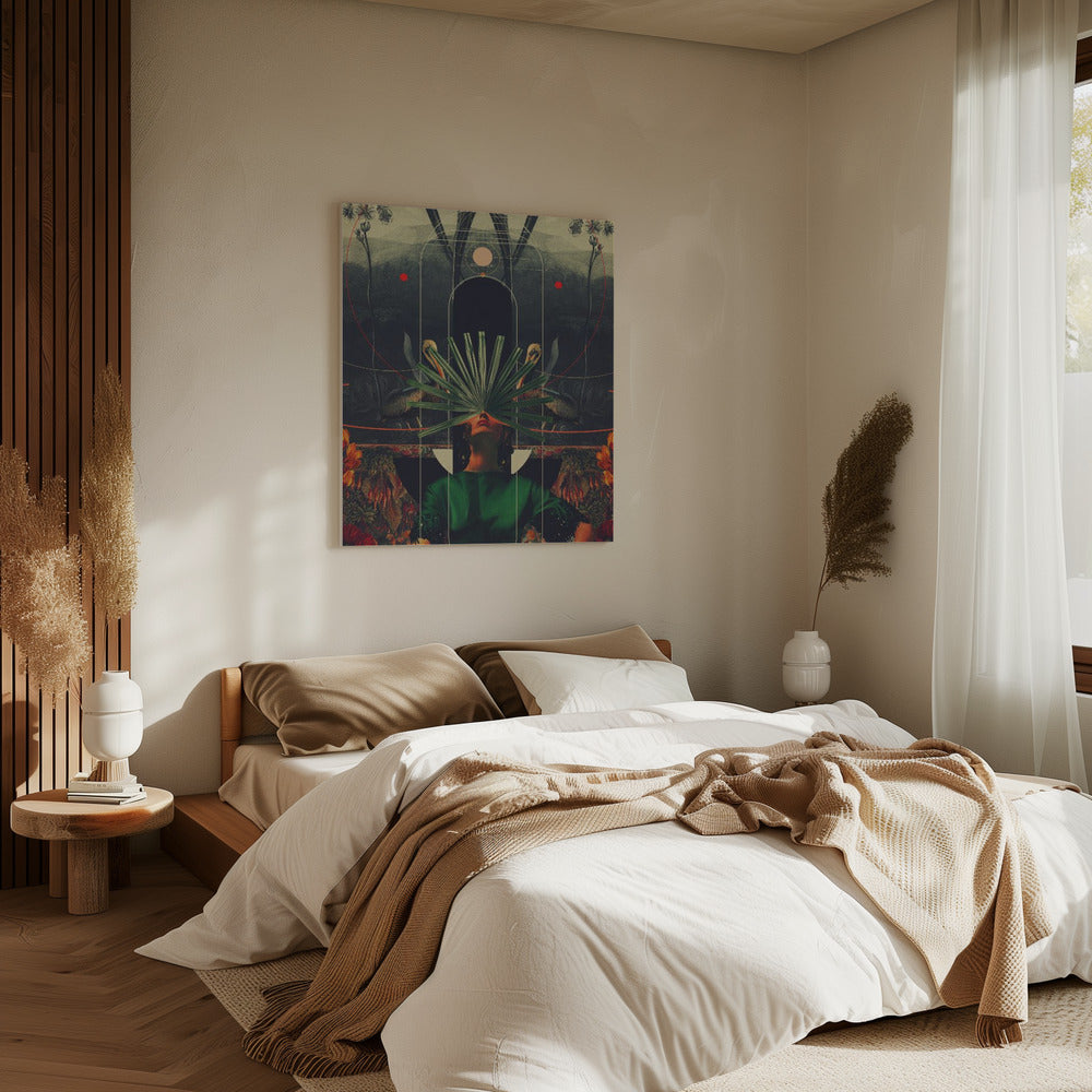 Ze zag de evenaar | Canvas