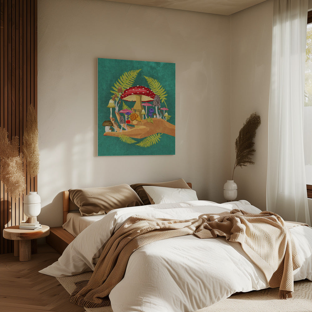 Mijn Paddenstoelenkosmos | Canvas