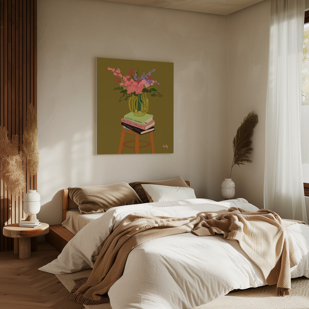 Floral Vase | Canvas