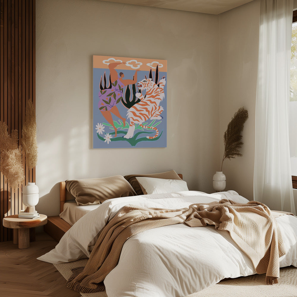 Hallo Tijger | Canvas