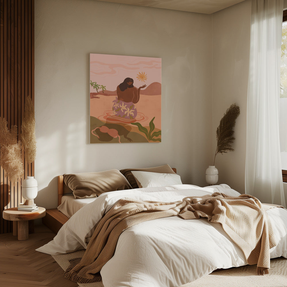 Zonsondergang | Canvas
