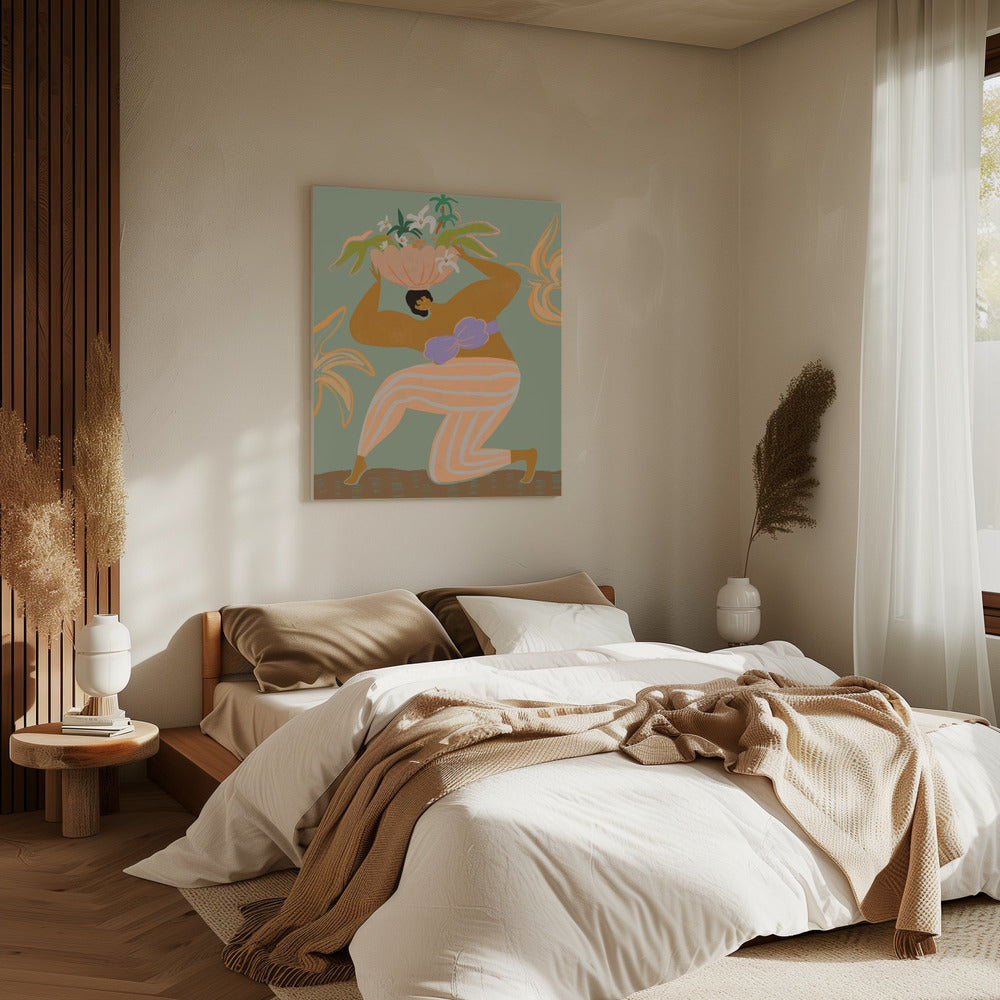 Het gewicht van de wereld | Canvas