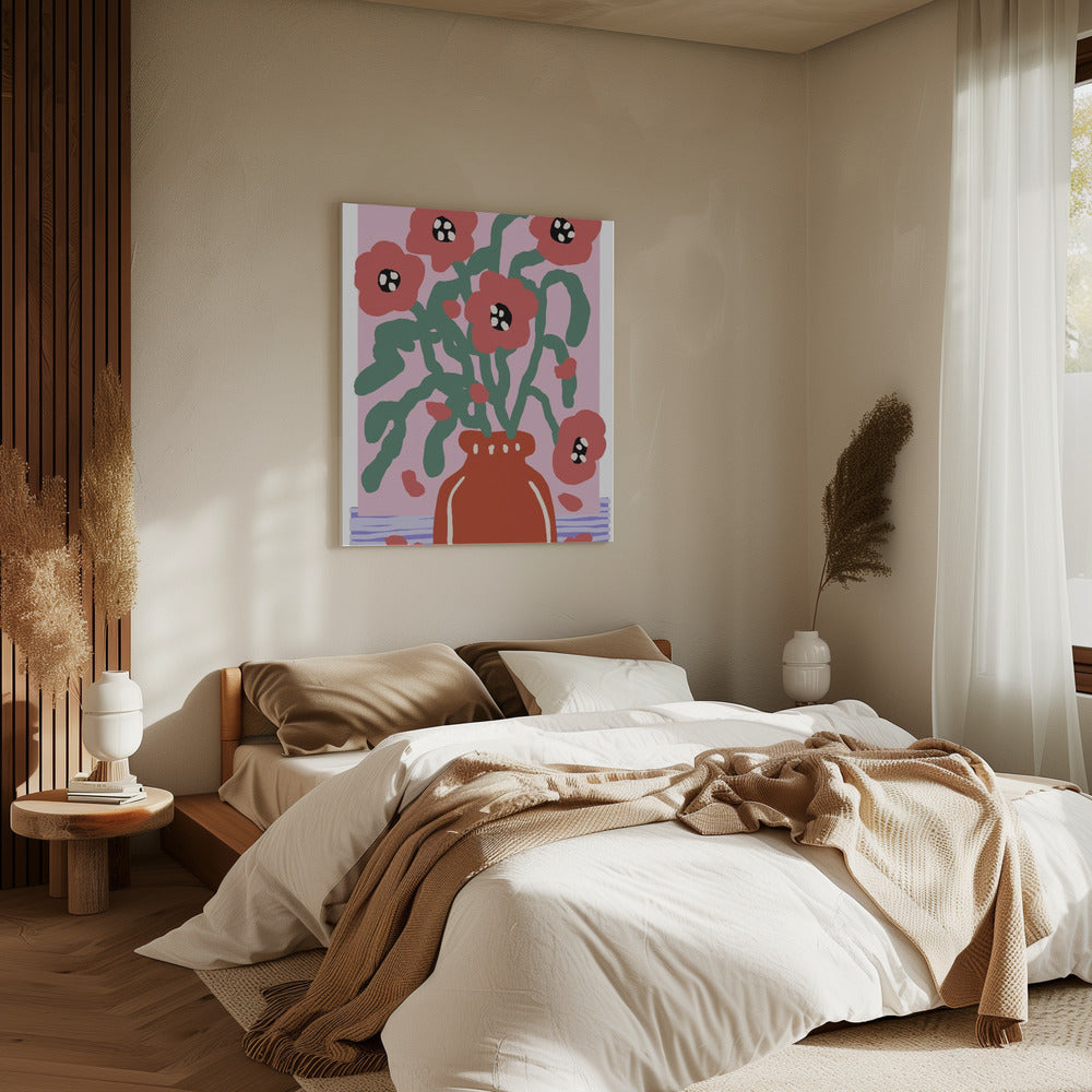 Bloemenimpressie | Canvas