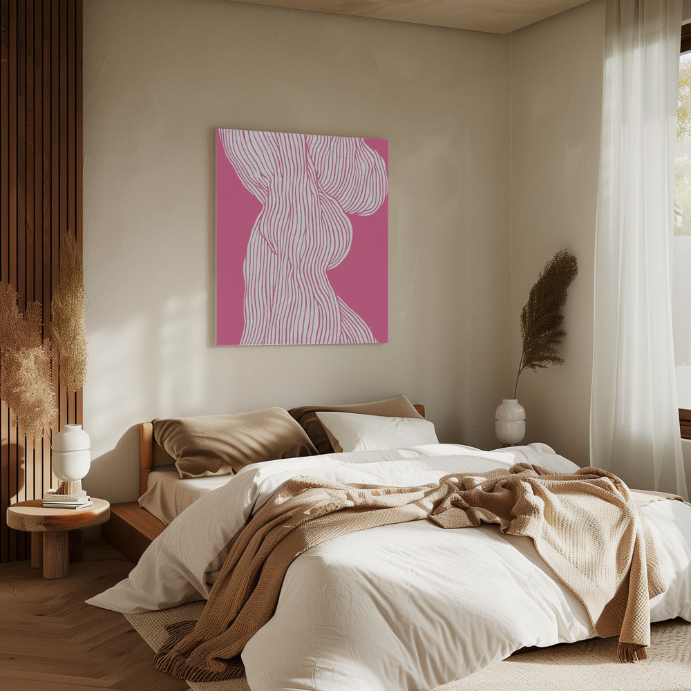 Vloeiende curven | Canvas