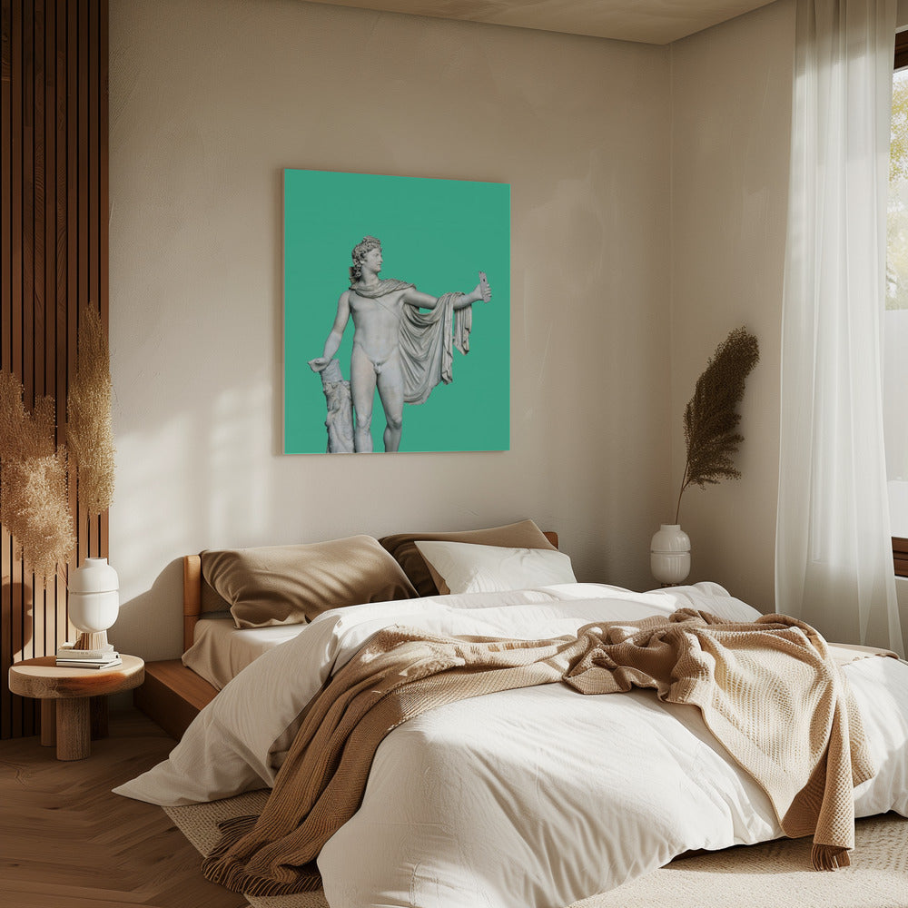 Antieke selfie | Canvas