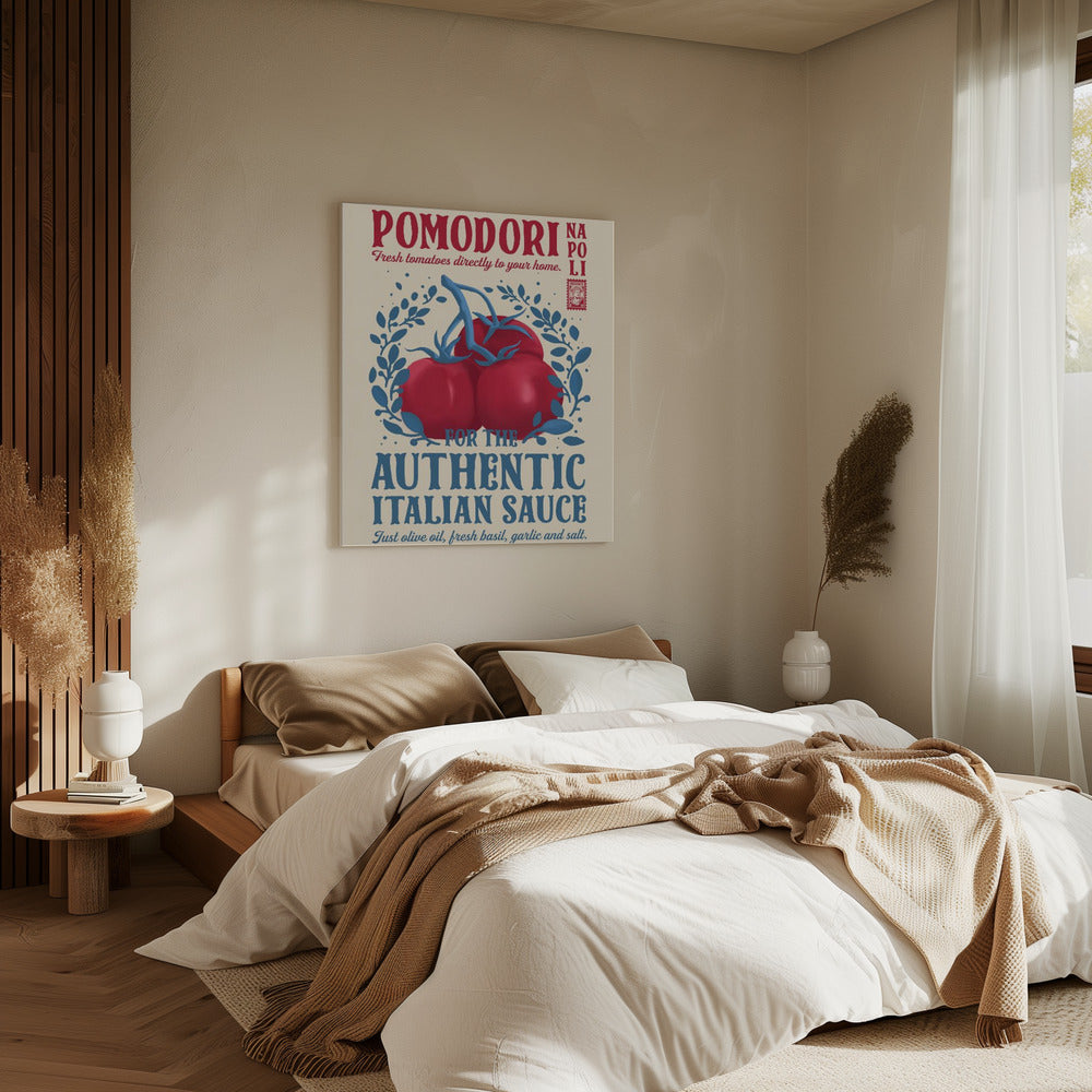 Pomodori Keuken print | Canvas