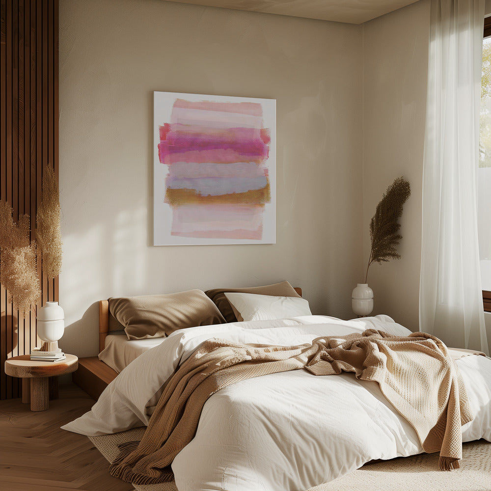 Abstracte penseelstreken 45 A1 | Canvas