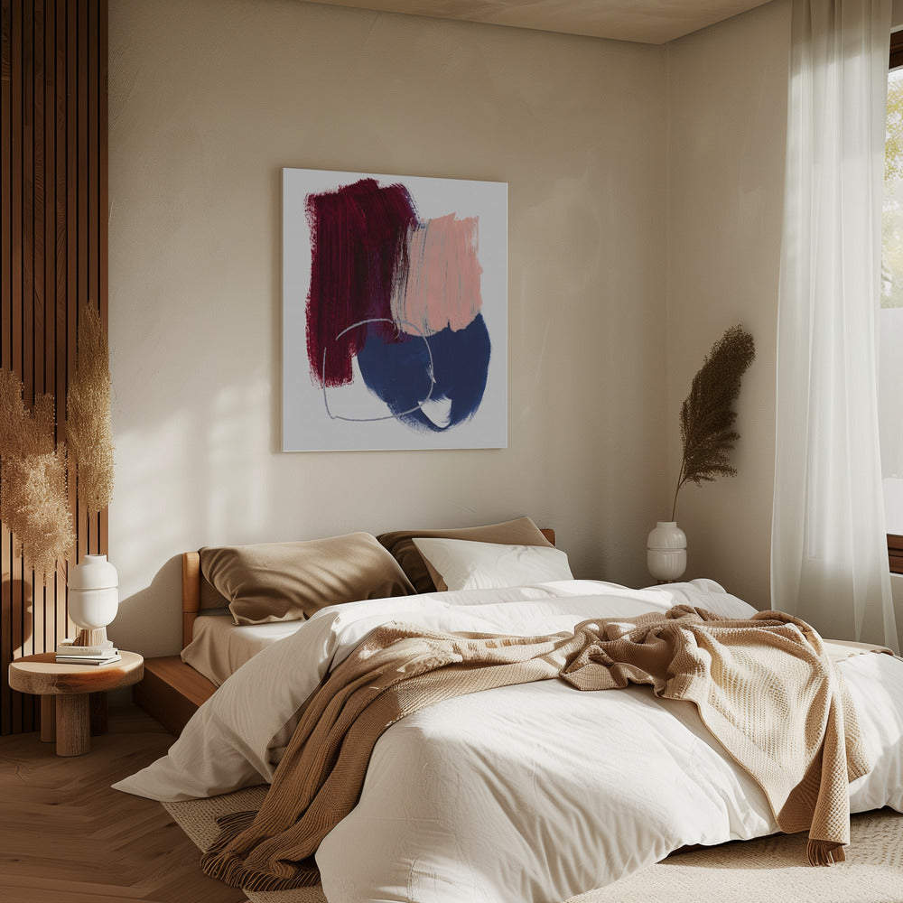 Abstracte penseelstreken 10x 300dpi | Canvas