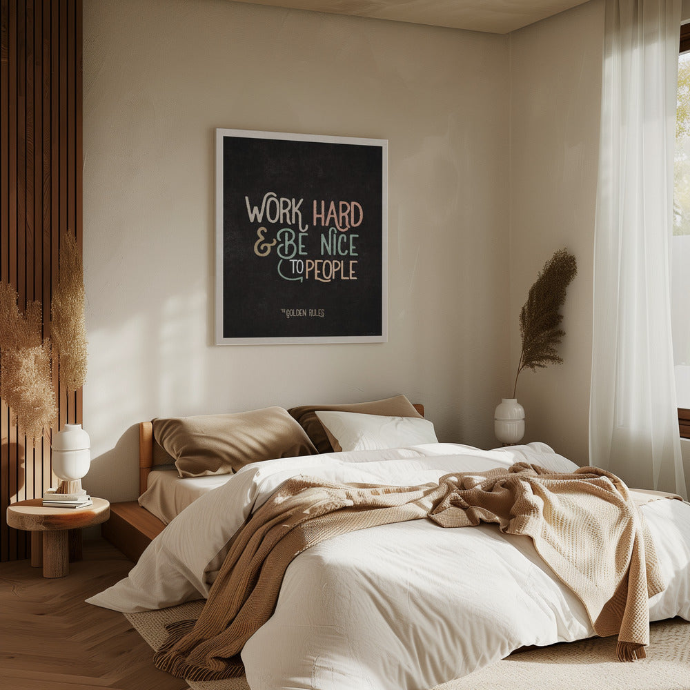 Gouden levensmotto | Canvas