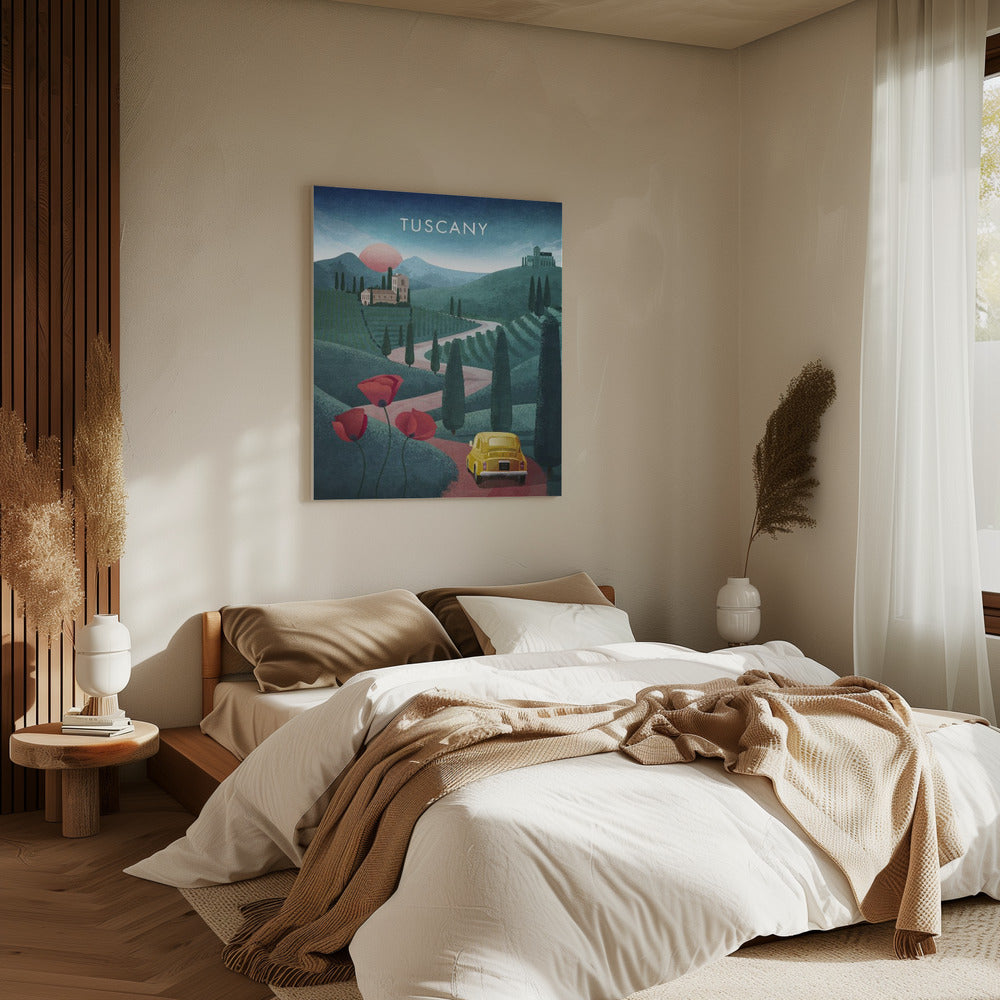 Toscaanse droomrit | Canvas