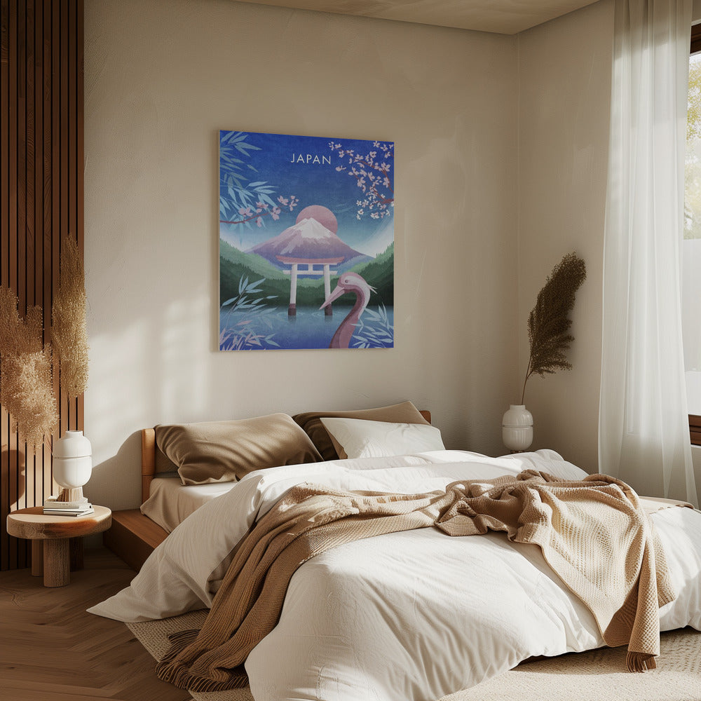 Rustige Japanse droom | Canvas