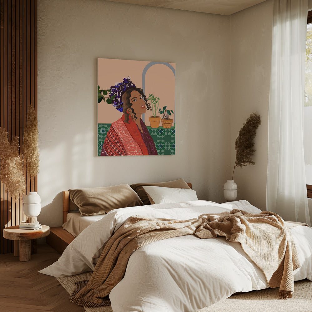 Kleurrijke sereniteit | Canvas