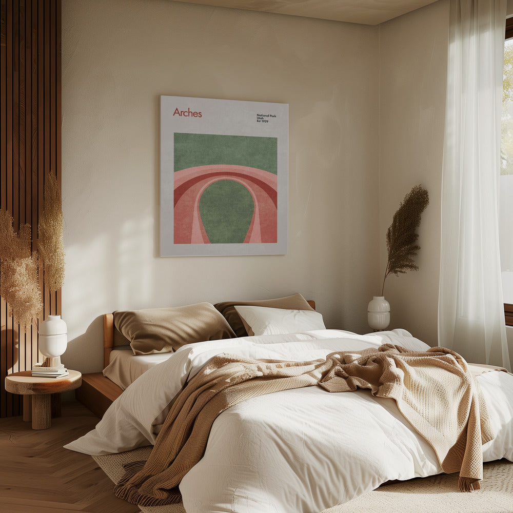 Abstract Arches | Canvas