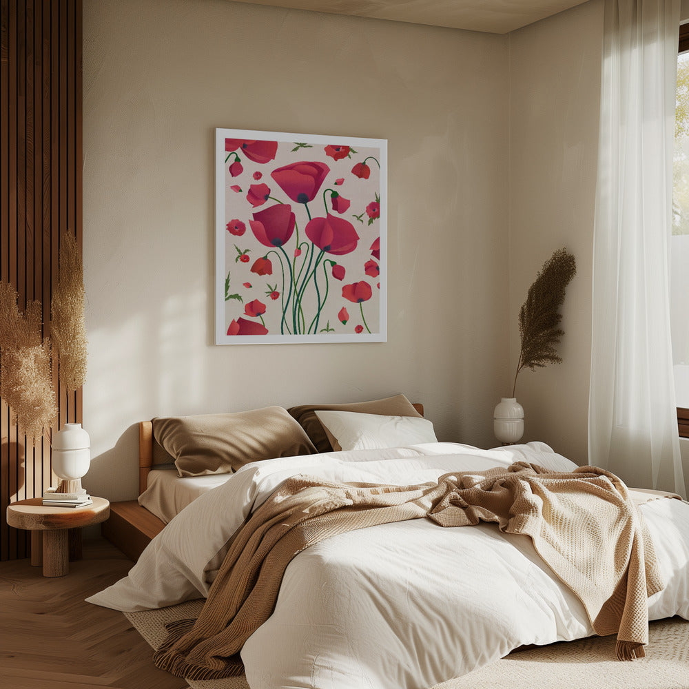 Poppy Blossoms | Canvas