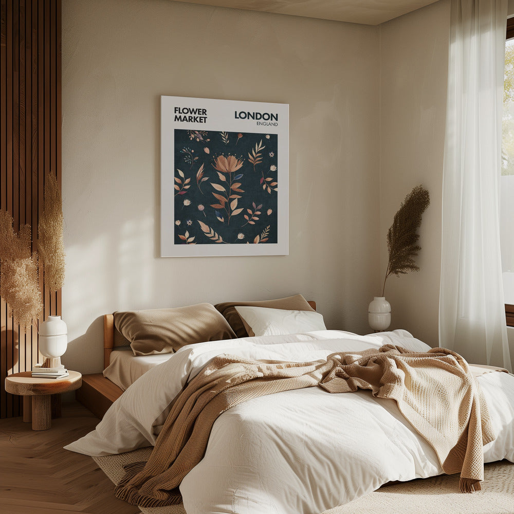 Petals in London | Canvas