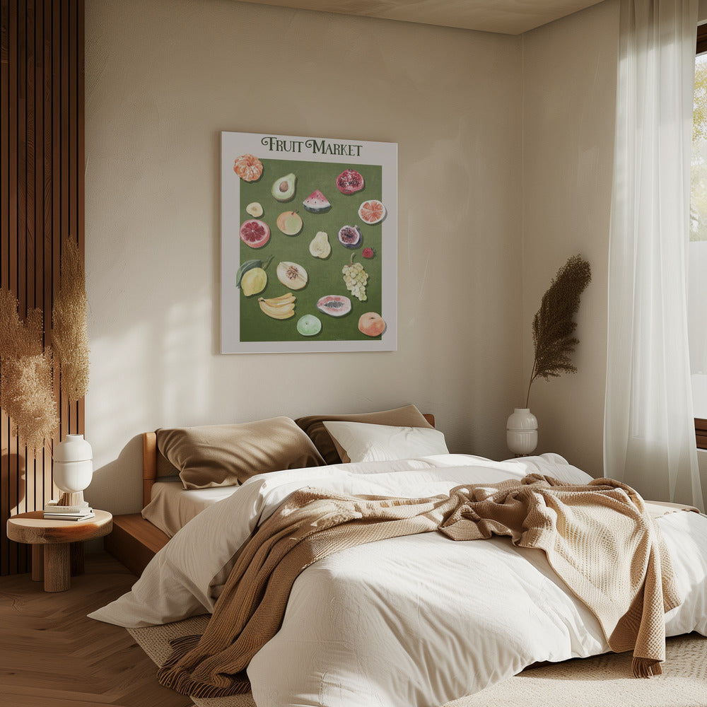 Kleurrijke oogst | Canvas