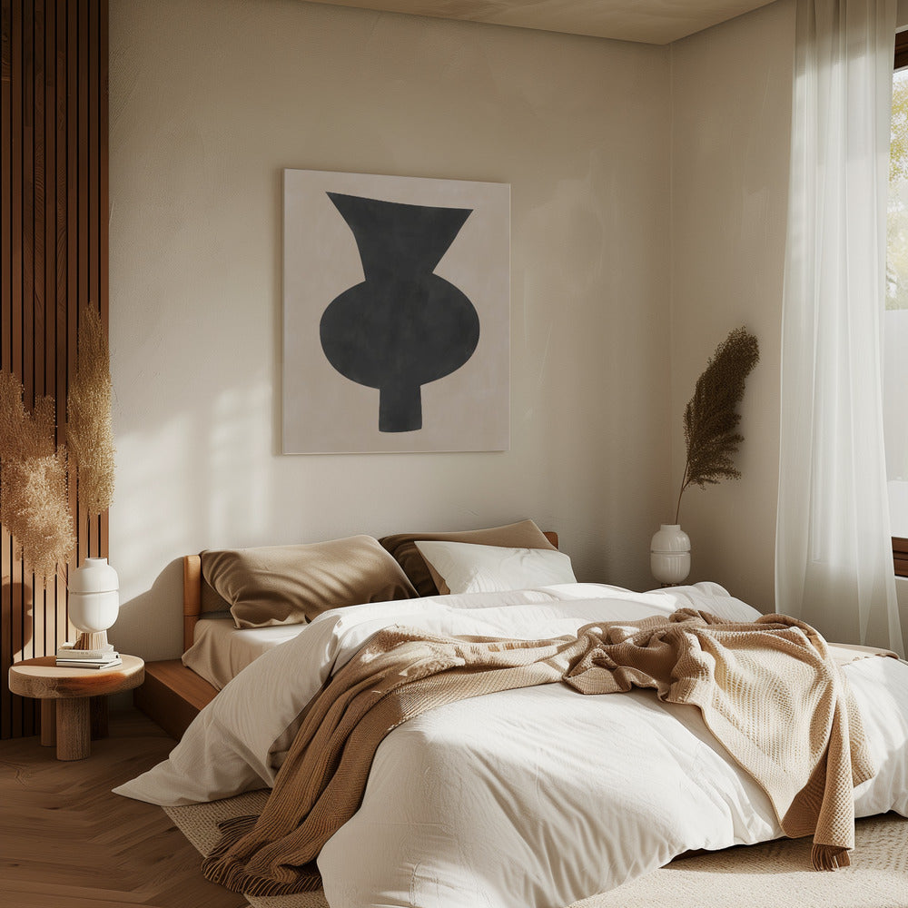 Abstract vaassilhouet | Canvas