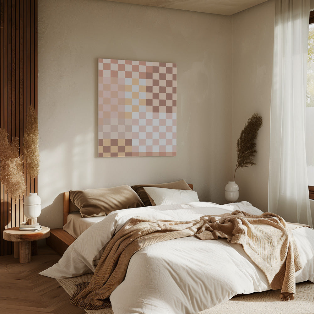 Dambordharmonie | Canvas