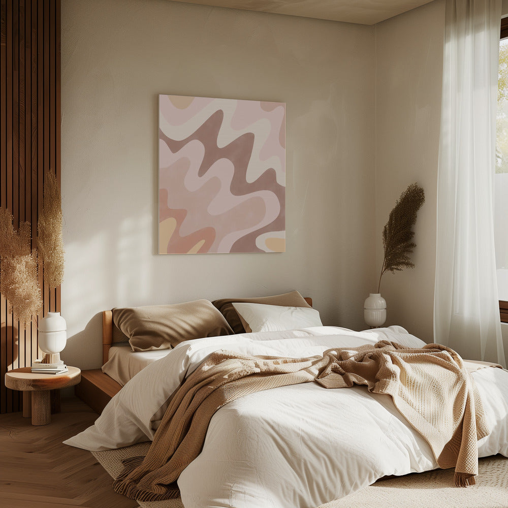 Dromerig golvenlandschap | Canvas