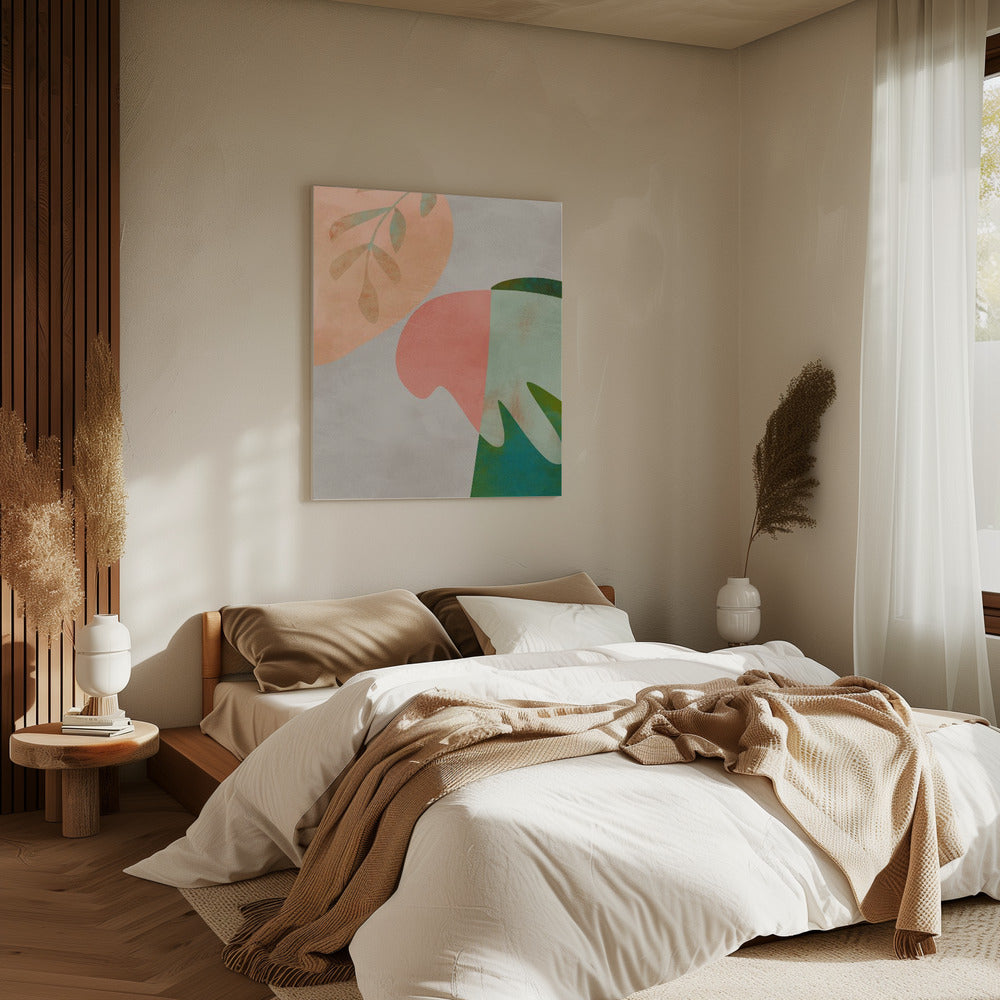 Bladeren uitknippen | Canvas