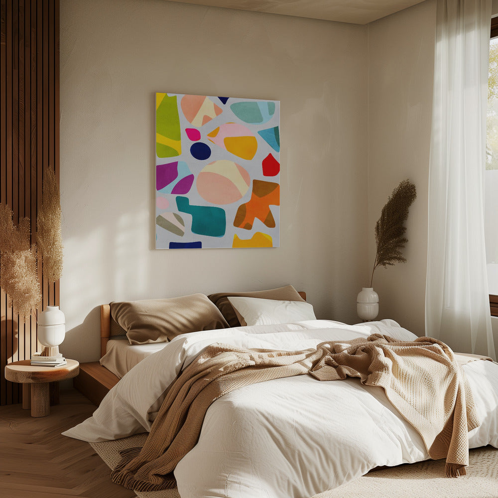 Zomerse knipsels | Canvas