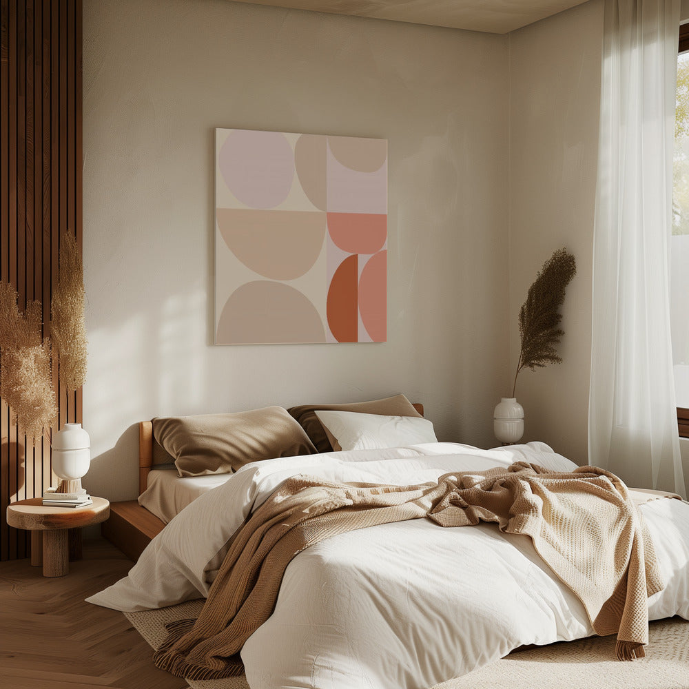 Mid-Century Pastel 16 | Canvas