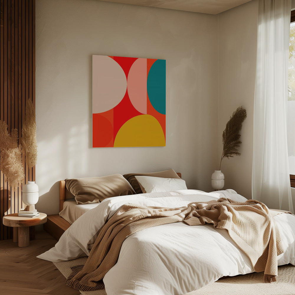 Mid-Century Pastel 13 | Canvas
