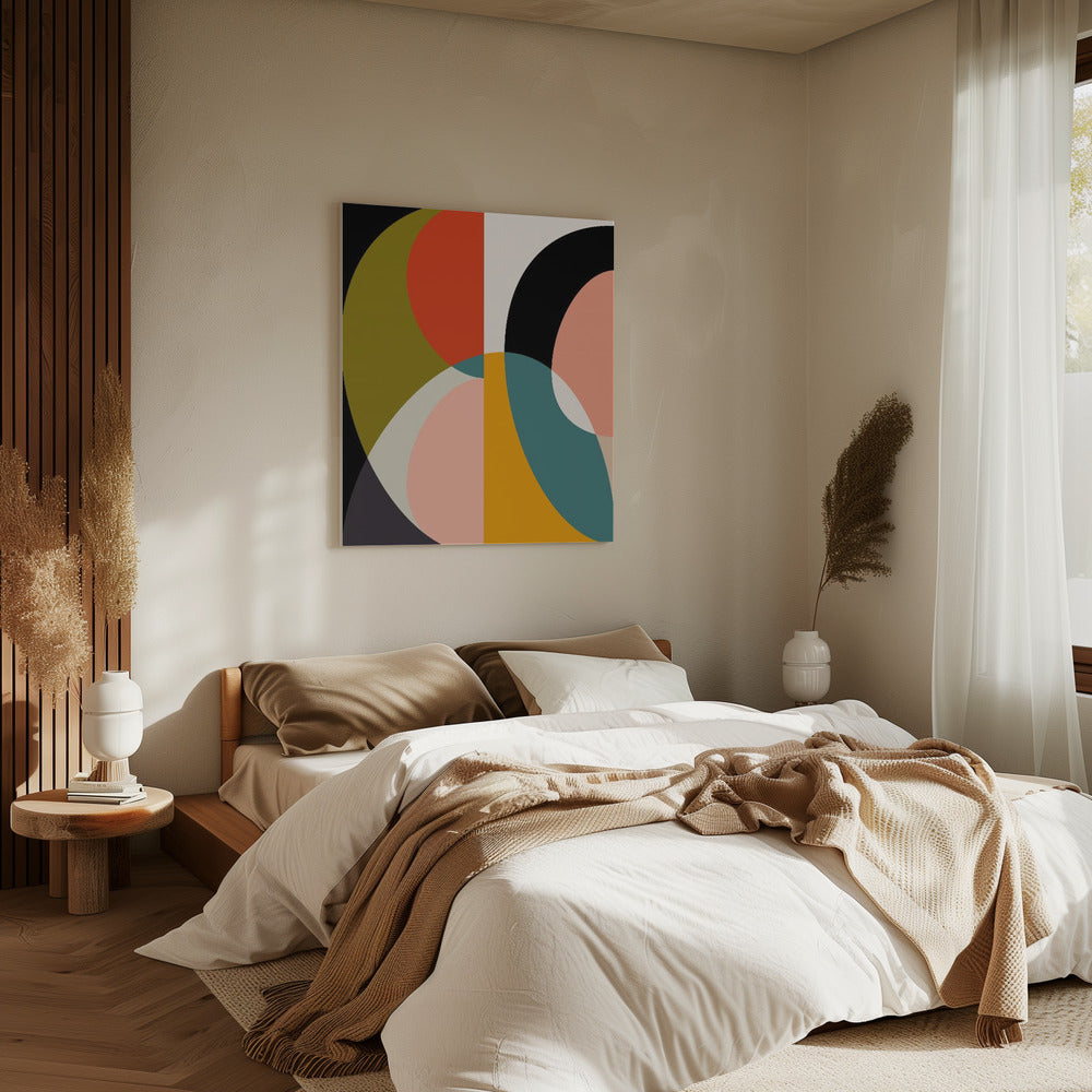 Mid-Century Pastel 11 | Canvas