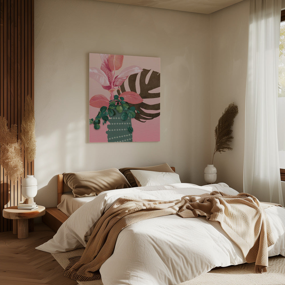 Bladeren Meer 6 Kopie | Canvas