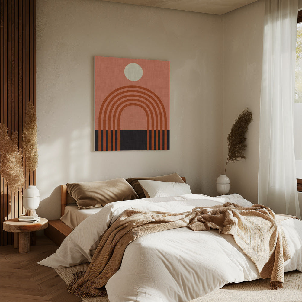 Geo Shapes Herfst 21 Arc | Canvas