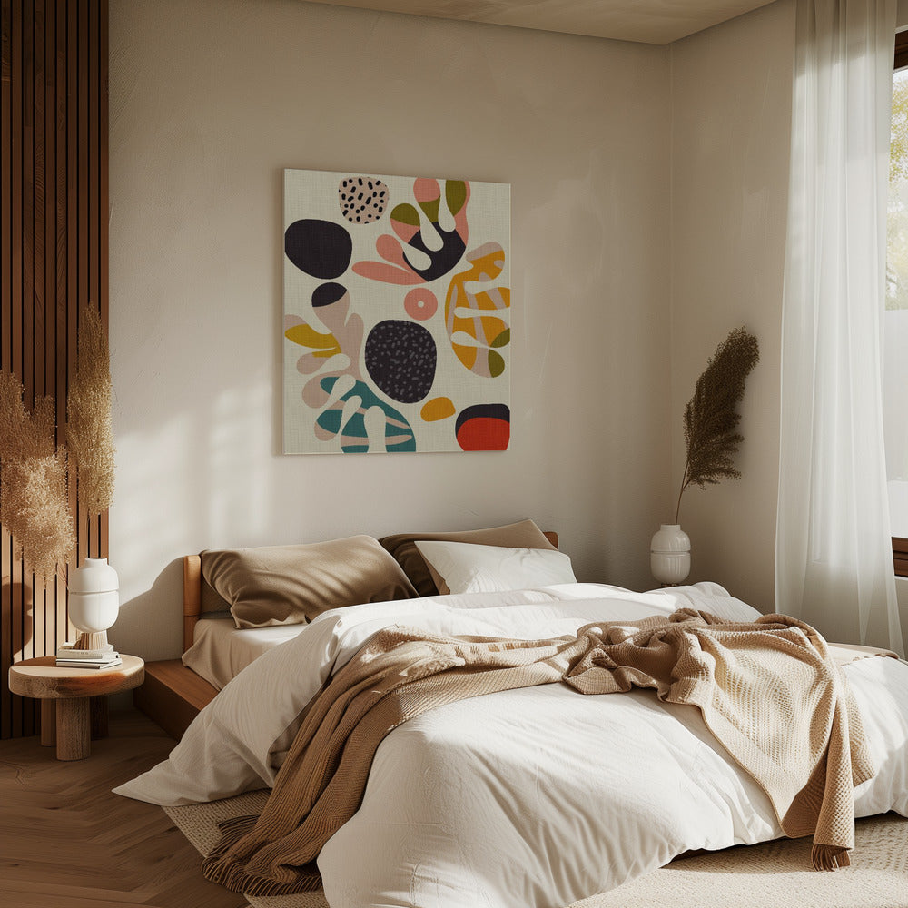 Mid-Century Cut Outs2 | Canvas