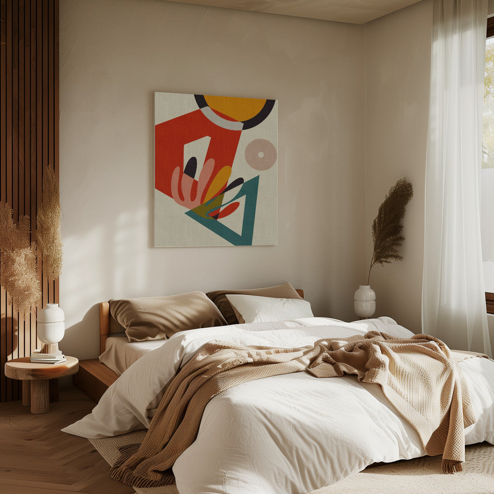 Mid Century Cirque 2 | Canvas