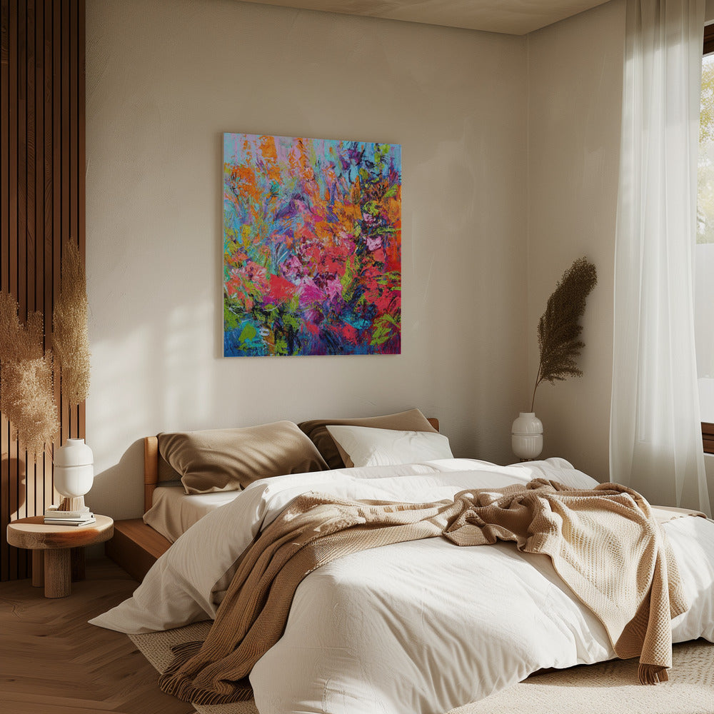 Ethereal Blossom Glow | Canvas