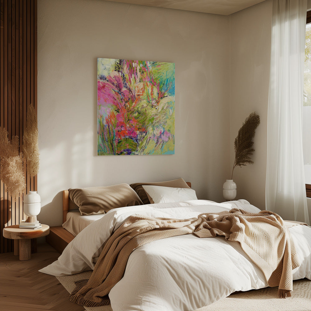 Expressionist Colorful Abstract | Canvas