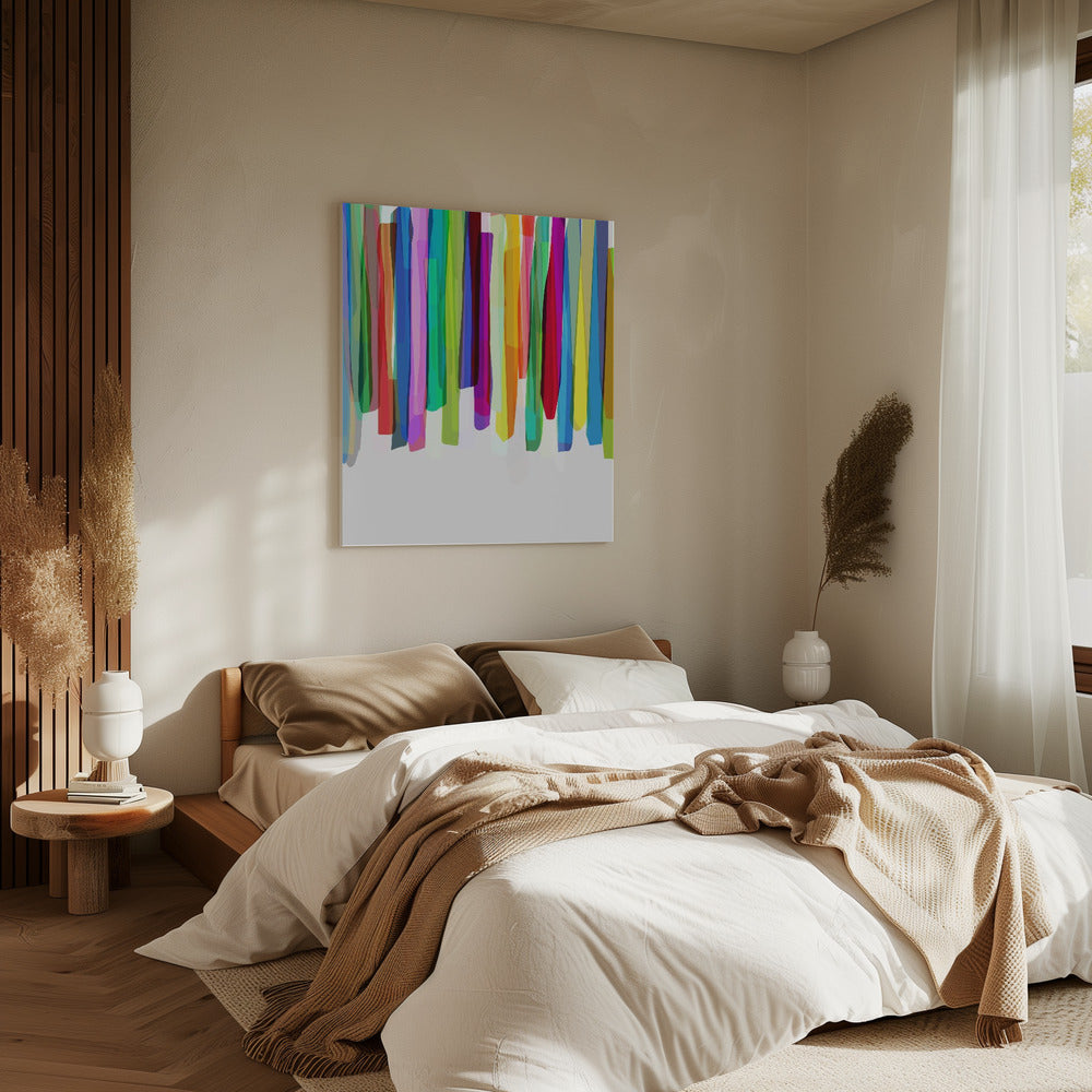 Colorful Stripes 2 | Canvas