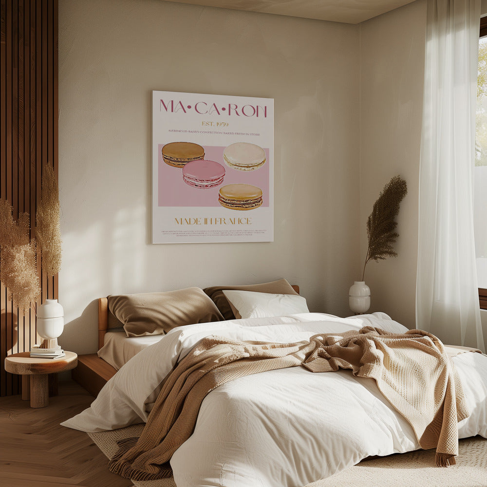 Franse Macaron Delight | Canvas