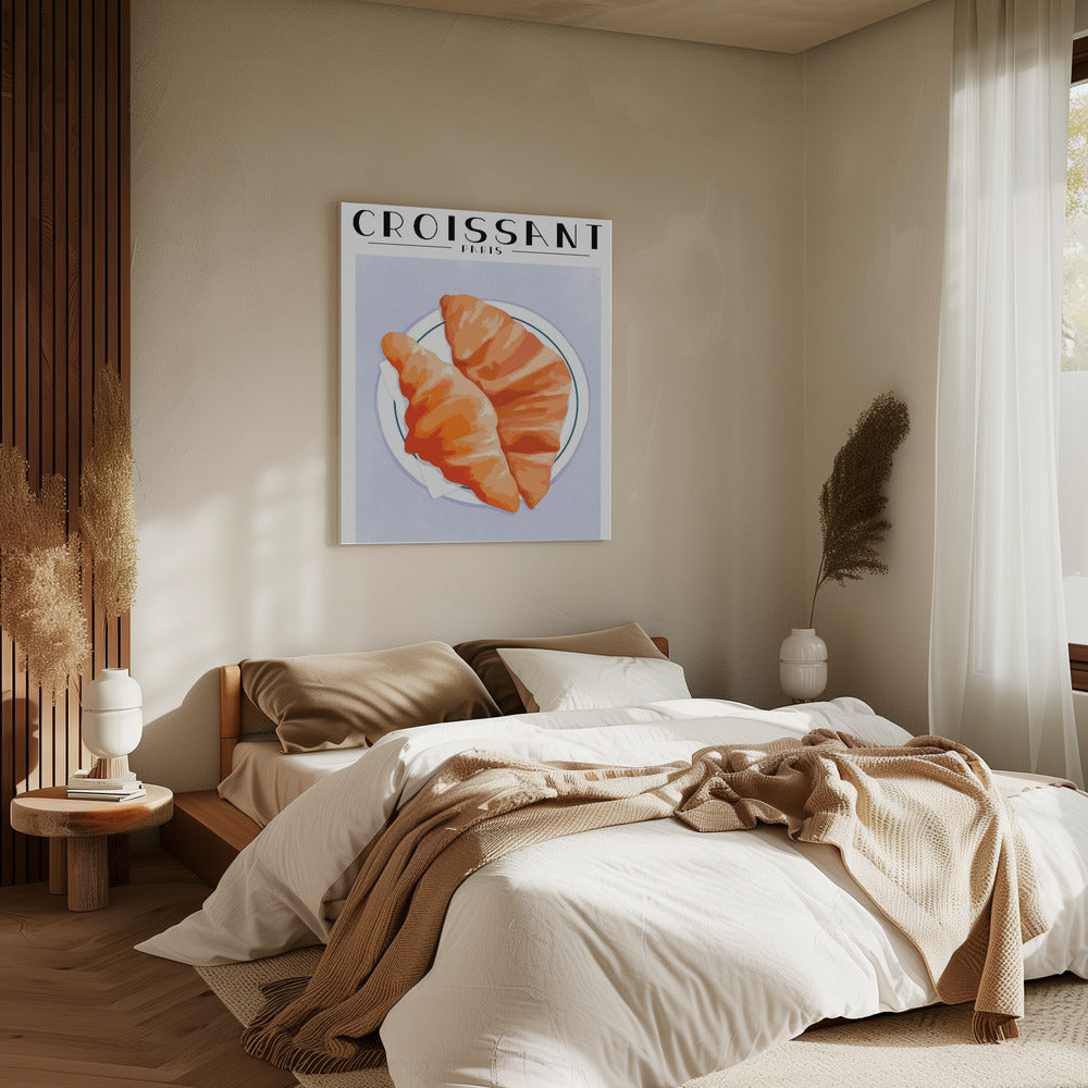 Croissant - Parijs | Canvas