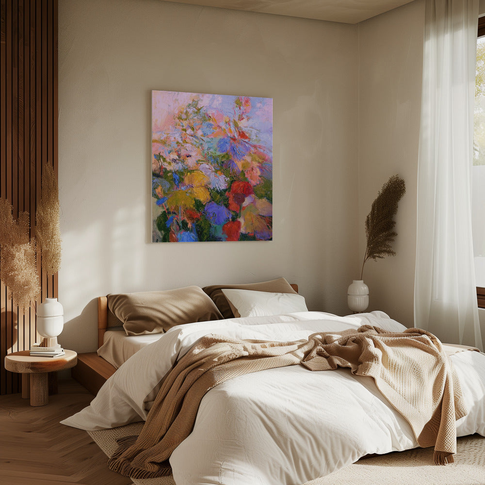 Vivid Colors And Delicate Petals | Canvas