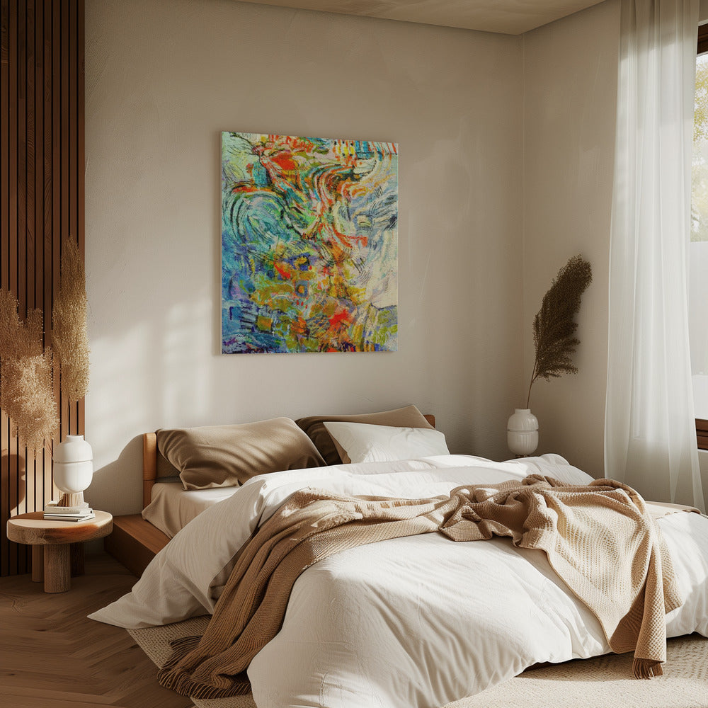Ethereal Blossom Glow | Canvas