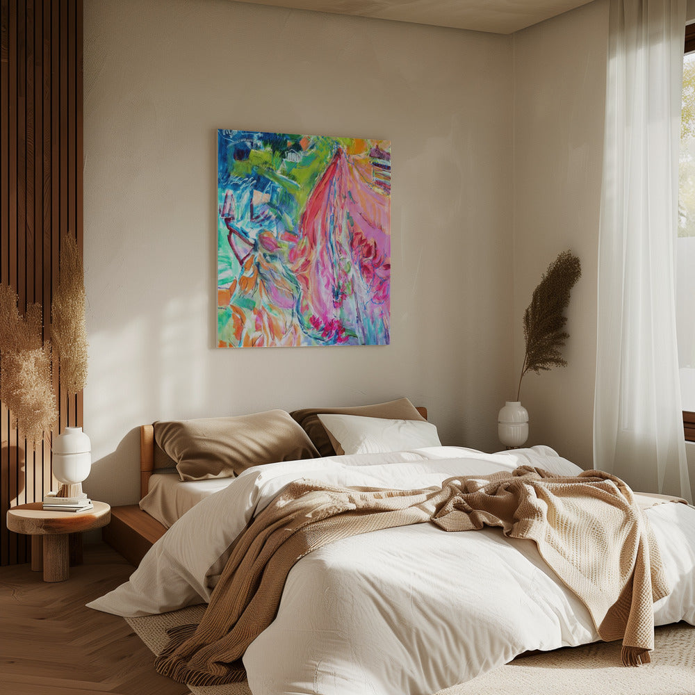 Levendig wandtapijt | Canvas