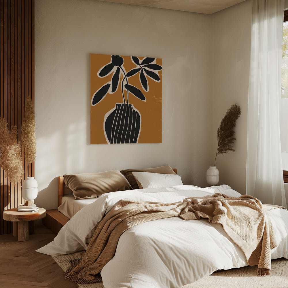 Oker Stilleven nr. 2 | Canvas