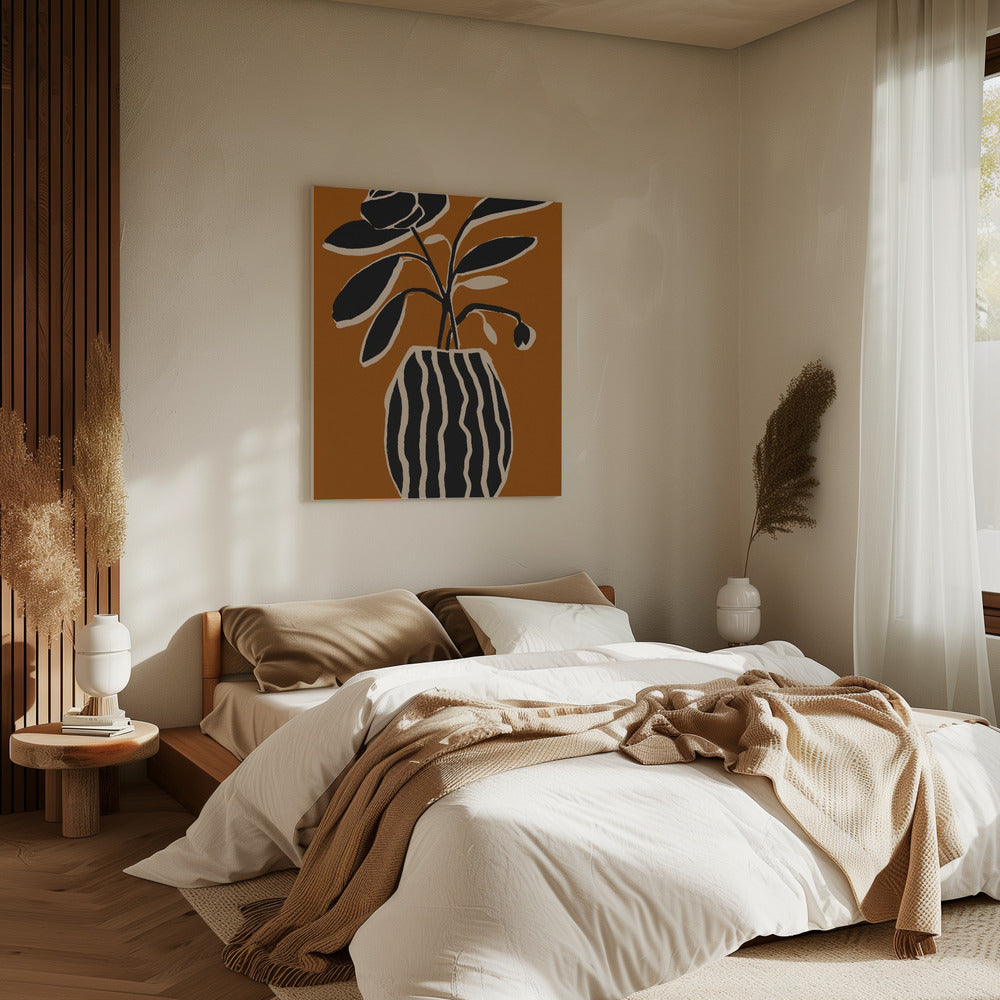Oker Stilleven nr. 5 | Canvas