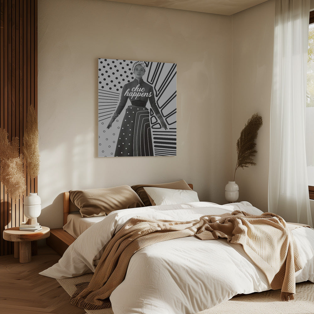 Chic gebeurt | Canvas