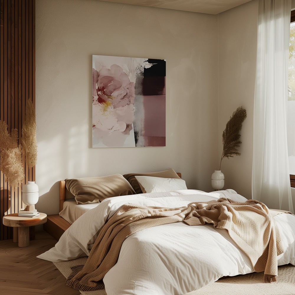 Bloesem Abstractie | Canvas