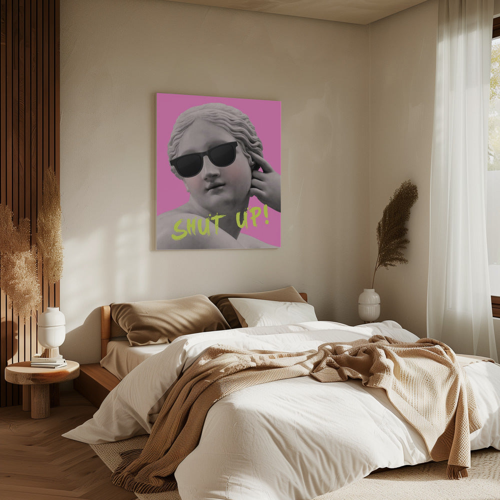Shutuppinkyellow Ratioiso | Canvas