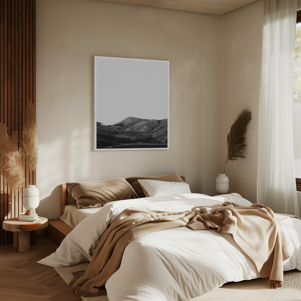Monochrome bergen | Canvas