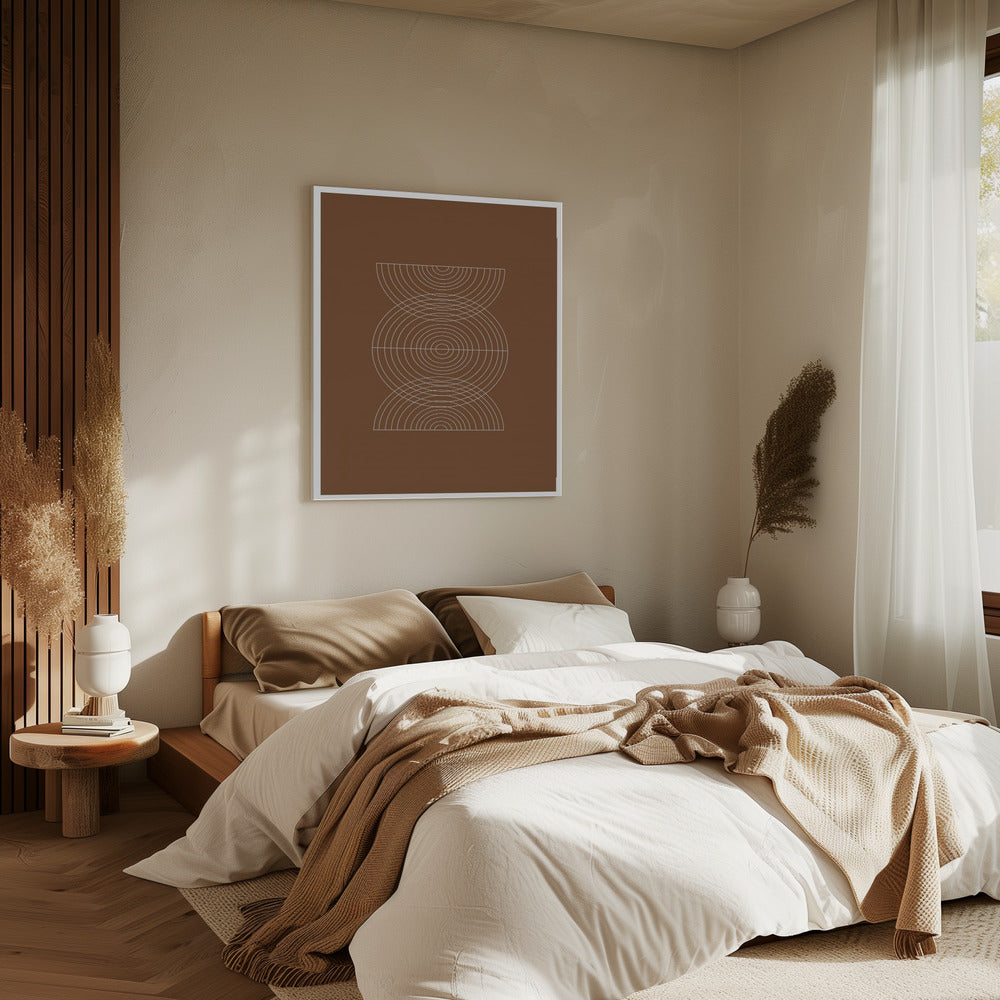 Symmetrie Golven | Canvas